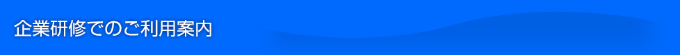 企業研修でのご利用内容
